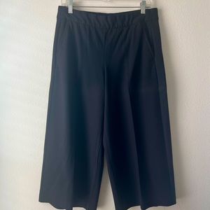 Gap, wideleg pants. Black.
